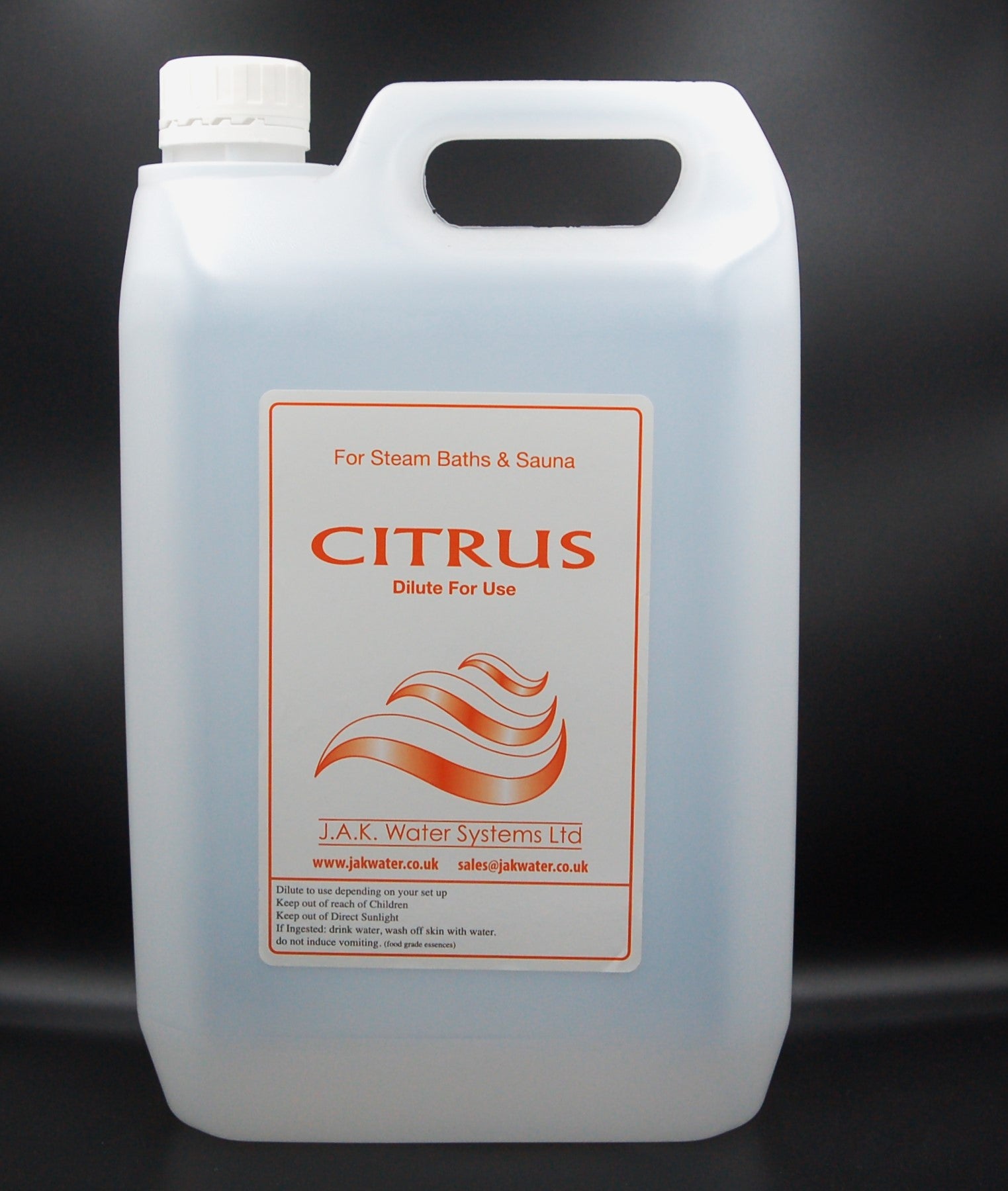 Sauna and Steam Room Fragrance, 5 litres Concentrated Formula