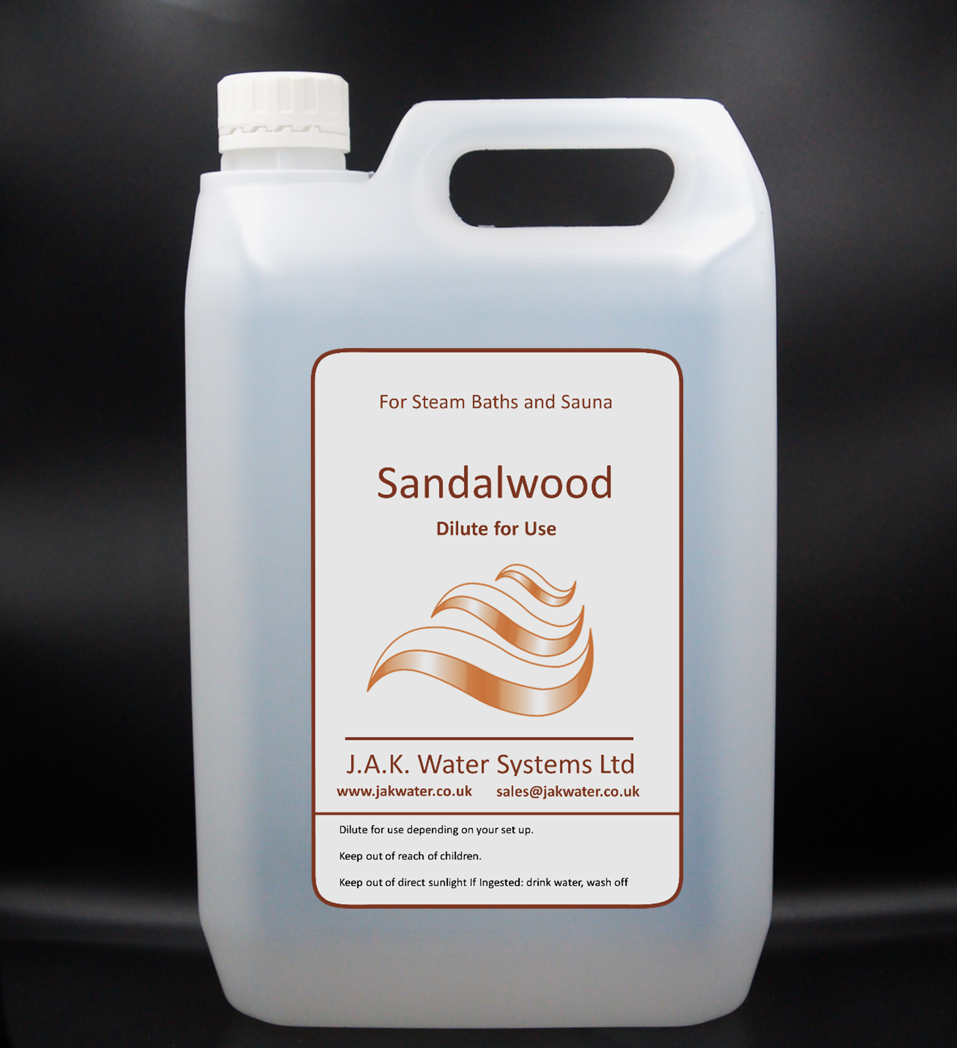 Sauna and Steam Room Fragrance, 5 litres Concentrated Formula